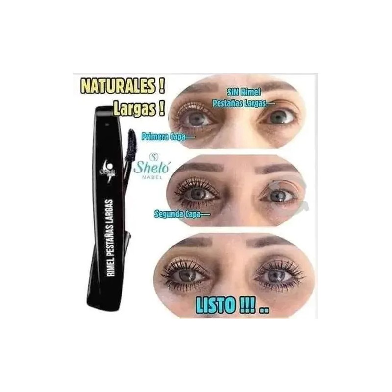 Gel Para Cejas + Estimulador De Pestañas + Rimel Shelo