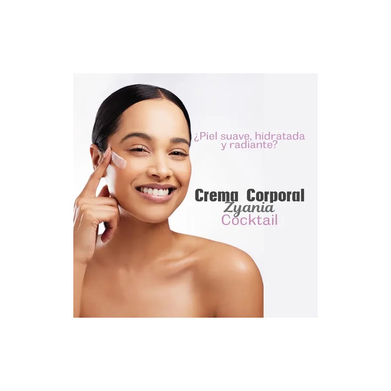 Crema Corporal Facial Zyania Cocktail de Bena Belleza Natural con