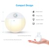 AMIR Mini Motion Sensor Light Battery-Powered, Cordless Stick-on LED Night