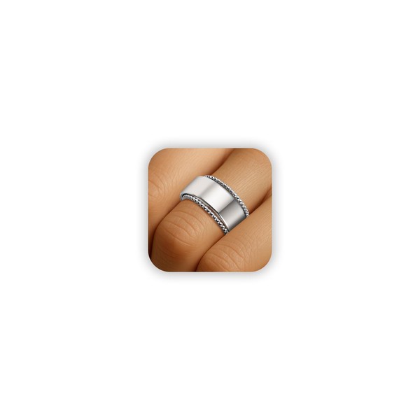 CARITATE 2 Pack Stacking Rings for Oura Ring Gen 4/Gen