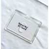 Tamagawa Manufacturing Acrylic ID Card Holder, Tuck-In Case, Horizontal Shape,