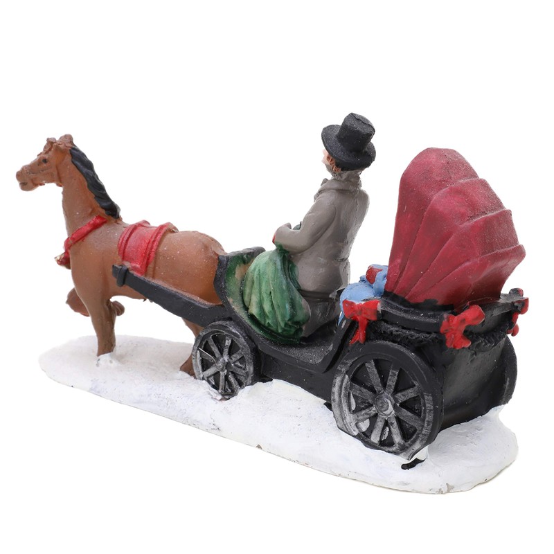 Toyland® Mini Resin Figurines Christmas Collectable - Village Scene -