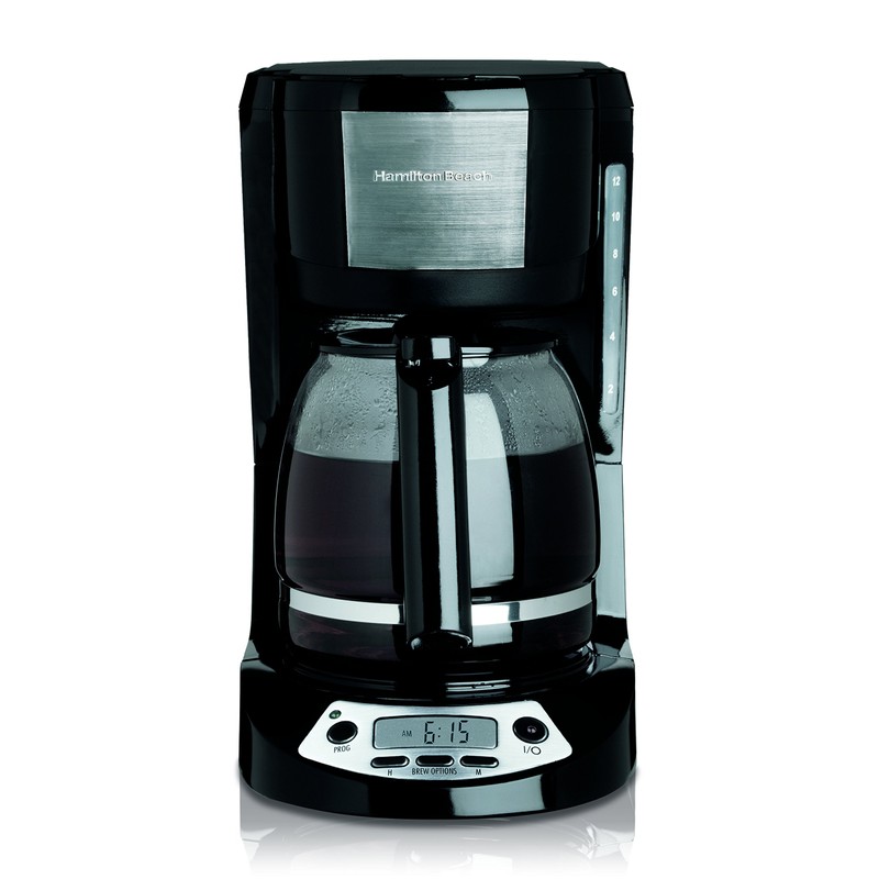 Hamilton Beach 49615C 12 Cup Programmable Coffee Maker Black