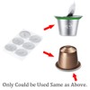 RECAPS Aluminum Espresso Lids Foil Seals Reusable Filters Refillable Coffee