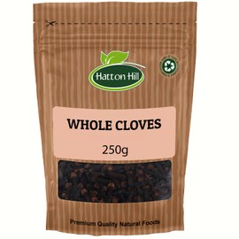 Cloves Whole 250g by Hatton Hill | Aromatic Spice for Rich, Warm Flavor in Cooking, Baking