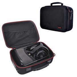 Kosiy FNSHIP Fashion Hard Travel Case Carrying Bag for Oculus Quest VR Gaming Headset and Quest Controllers Accessories(Black)                        