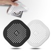 2 Pack Drain Hair Catcher Silicone Drain Protector Hair Stopper