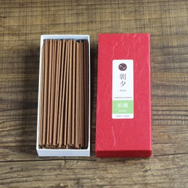 Asayu Japan Juniper Incense Sticks, Approx. 80 Pieces (40 g), 13.5 cm Length, Traditional Smoke, Made in Japan, for Yoga, Zen Meditation and Relaxation