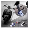 Dolores Set De Llaveros Moda Mini Zapatos Moto Bicicleta Accesorios