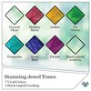 Gallery Glass Gallery Glass Jewel Tones PROMOGGJL22 Stained Kit, 8
