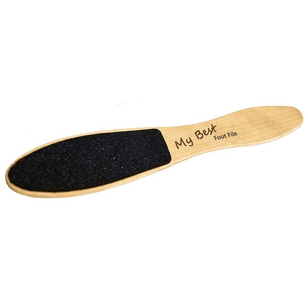 MY BEST Pedicure Tool Foot File Double Sided Wooden eco