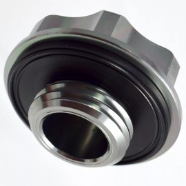 Unbranded M7 New Gunmetal Engine Oil Filler Cap With Mobil One Emblem For Honda & Acura