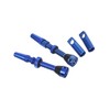 BESPORTBLE 4pcs Durable Aluminum Alloy Tubeless Valve Stem Kit with