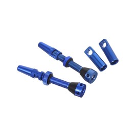 BESPORTBLE 4pcs Durable Aluminum Alloy Tubeless Valve Stem Kit with Reverse Design for Bicycle Tire Inflation and Deflation Easy Installation for Mountain and Road Bikes Includes Valve Stem