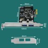 LinksTek Tarjeta de expansión PCIE USB 3.0 (USB 3.1 GEN1)