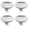 Uenhoy 4 Pcs Dutch Oven Knob Stainless Steel Pan Pot