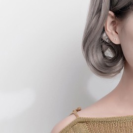 Cute Cat 925 Sterling Silver Stud Earrings for Women Girls Teen Minimalist Small Sweet Creative Animal Studs Hypoallergenic Funny Feline Face Studs Birthday Mother's Day Jewelry Gifts