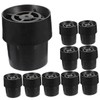 Outanaya Rubber Trampoline Leg Caps Anti-Slip Mute Pad Replacement for
