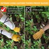 GLOSAV Cactus Gloves, Thorn Proof Gardening Gloves for Rose Pruning