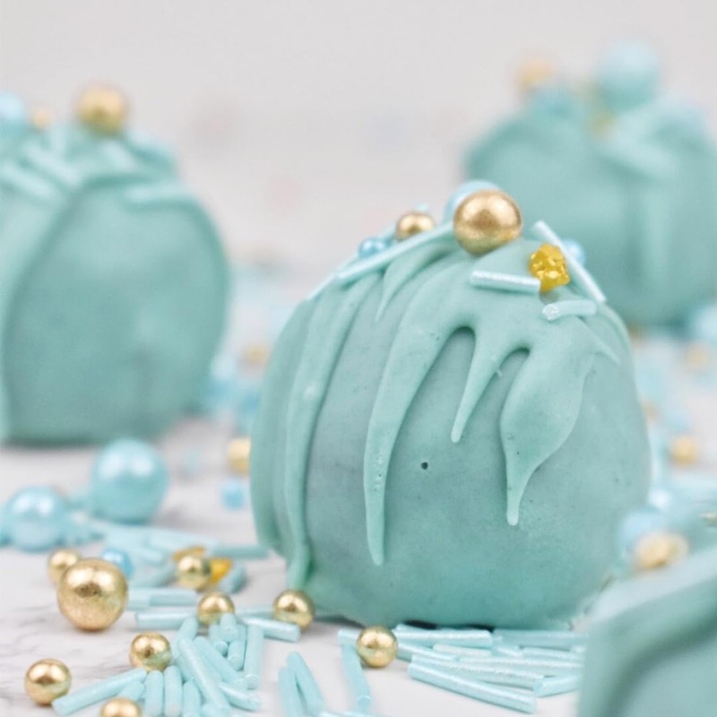 MakeSomeSweets - TEAL - Veganes Lebensmittelfarbgel für Kuchendekorationen, Palmölfrei -