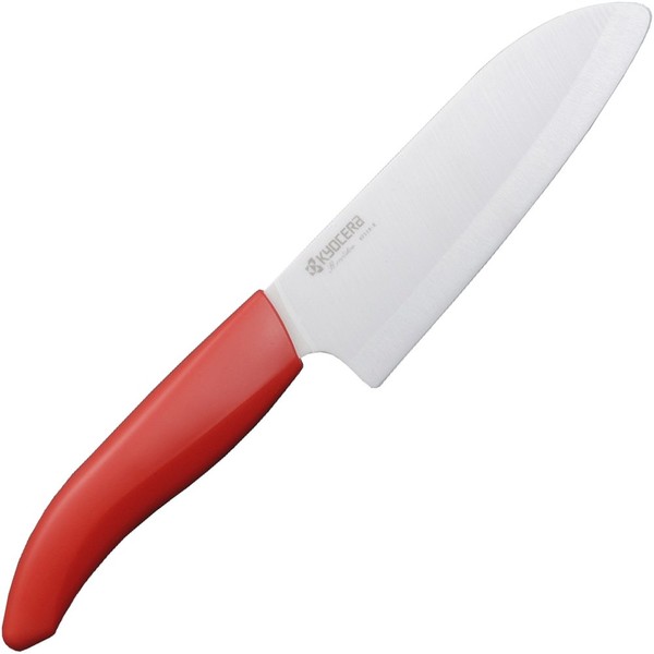 Kyocera Ceramic Santoku Knife Color red Kitchen Series FKR-140RD