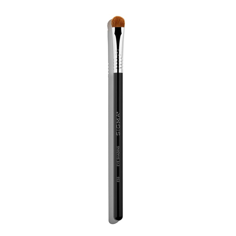 SIGMA Beauty Eye Shading Brush - E55 Black-Chrome Brush Women