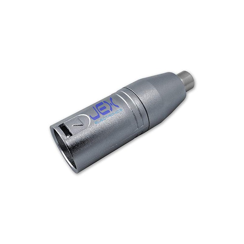 Jex Electronics Pro Audio Locking Male 3-Pin XLR to Female