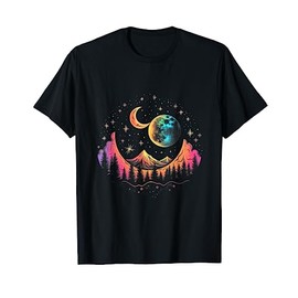 Cosmic Luminary Canvas T-Shirt
