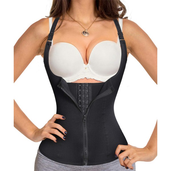 CHUMIAN Underbust Corset Women's Tummy Control Waist Shaper Figure Shaping