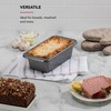 KitchenAid Nonstick Swiss Engineered Aluminized Steel Loaf Pan, Dishwasher Safe,