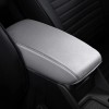 RAWAKORW Car Center Console Armrest Cover Fuax Cushion For Subaru