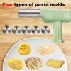 Nanhent Electric Handheld Pasta Machine, Noodle Maker, Sausage Stuffer, Automatic