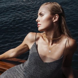 Yoosteel Layered Necklaces for Women, Cuban Link Chain Choker Necklaces Toggle Necklace Dainty Necklace Boho Style Layered Necklaces for Women