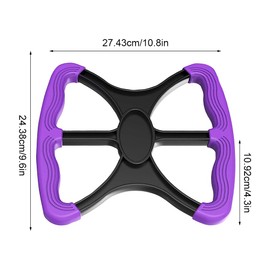 XuYelora Lift Assists Standing Aid-Handicap Bar with No-Slip Grip Handles, Portable Contact Grip Lift Assist Foot Standing Mobility Aid, Help Elderly Seniors Handicapped Transfer Assistant(Purple)