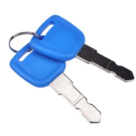 JZGRDN 2X Ignition Key 15248-63700 SBA385210370 Compatible with New Holland Tractors 1020 1025 1030 4055 4060 TC23DA TC24DA TC26DA TC48DA TC55DA TZ24DA TZ25DA TC21DA