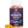 Nature’s Acidophilus Probiotics for Women & Men Gummies, 5 Billion CFU, 6 Strains, Daily Probiotic Supplement Gummy to Support Digestive Health, No Refrigeration Needed, Orange Flavor - 60 Gummies