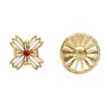 Pin Badge, Set of 2, Prosecutor, Lawyer, Sunflower, Cosplay, Armor,