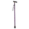 Folding Walking Cane T Handle Adjustable Height Print Folding Cane