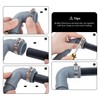 ilauke 2.5m Universal Replacement Drain Hose Extension Kit for Washing