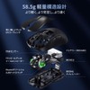DELUX M500PRO Gaming Mouse Wireless, 2.0 oz (58.5 g) Lightweight,
