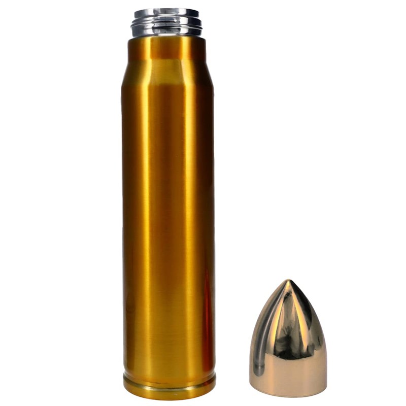 BlackCanyon Outfitters Bullet BRASSBUL - Botella de agua aislada de