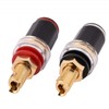 Binding Post Terminal Speaker Connector Welding Copper Terminal for 4