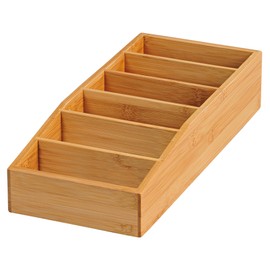 Kesper 70722 Storage Box 35 x 14 x 10 cm Bamboo