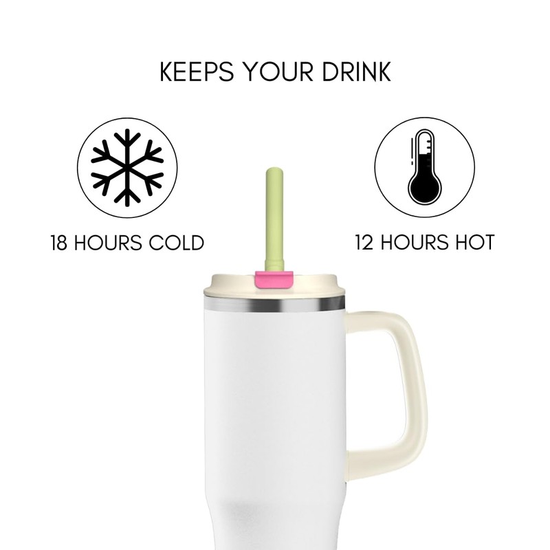 Siplr Stainless Steel Travel Tumbler, 1000ml/32oz, Double Wall Insulated, 100%