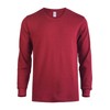 Men's Classic Fit Heavy Weight Waffle Thermal Shirt (M, Burg)