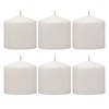 Stonebriar 18 Hour Long Burning Unscented Pillar Candles, 3x3, White