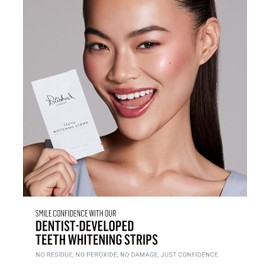 Polished London Teeth Whitening Strips – Peroxide-Free PAP PRO Formula, No Sensitivity, Enamel-Safe, Mint Flavour, 14-Day Vegan Treatment, Dentist Approved, 30-Min Daily Use