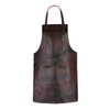 Tanner london Full Grain Leather Apron, Dark Brown, Black, Green,