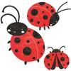 My Wonderful Walls Ladybug Wall Stickers Decals - Girls Room