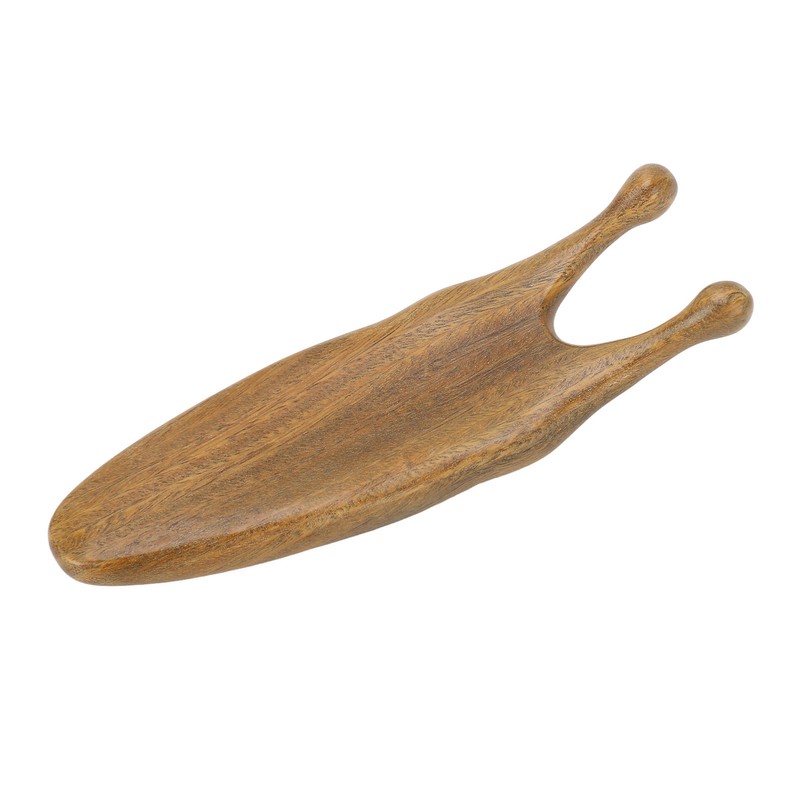 Sandalwood Massage Comb Wide Tooth Scalp Scraping Comb with Nose